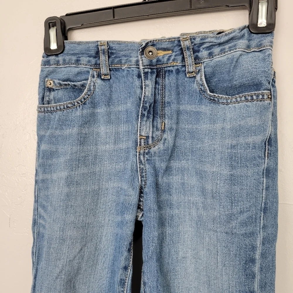 The Children's Place Medium Wash Denim Boys 8 Skinny Jeans Adjustable Waist